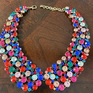 Jeweled color necklace